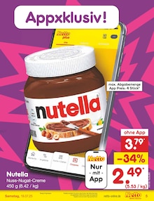 Nutella im aktuellen Netto Marken-Discount Prospekt (Freiberg) Nutella im Netto Marken-Discount Prospekt "Aktuelle Angebote" mit 67 Seiten (Freiberg)