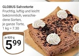 Sahnetorte im Angebot bei GLOBUS in Bad Homburg Sahnetorte Angebote von Globus bei GLOBUS Bad Homburg für 5,99 €