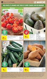 Prix et réduction Courgette dans le prospectus Intermarché Hyper en cours Offre Courgette dans le catalogue Intermarché Hyper du moment à la page 10