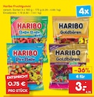 Fruchtgummi Angebote von Haribo bei Netto Marken-Discount Stendal für 3,00 €