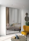 Pack 2 portes coulissantes miroir H. 250 x L. 120 cm - Cooke and Lewis en promo chez Brico Dépôt Montluçon à 139,00 €