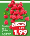 Marokk./port. Himbeeren im Kaufland Prospekt Marokk./port. Himbeeren von im aktuellen Kaufland Prospekt für 1,99 €