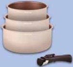 Set de 3 casseroles - ARTHUR MARTIN en promo chez Intermarché Niort à 29,95 €