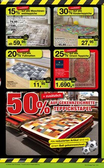 Teppichboden im aktuellen Möbel Inhofer Prospekt (Reutlingen) Teppichboden im Möbel Inhofer Prospekt "SSV FINALE!" mit 12 Seiten (Reutlingen)