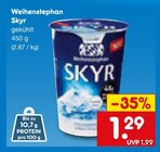 Weihenstephan im Netto Marken-Discount Prospekt Skyr von Weihenstephan im aktuellen Netto Marken-Discount Prospekt für 1,29 €