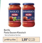 Pasta Saucen Klassisch Angebote von Barilla bei Metro Freiburg für 2,13 €