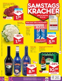 Krombacher im Netto Marken-Discount Prospekt "Aktuelle Angebote" mit 60 Seiten (Braunschweig)
