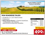 Aktuelles PKW-Rundreise Italien Angebot bei Netto Marken-Discount in Wuppertal ab 499,00 €
