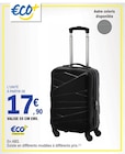 Valise 55 cm env. - Eco+ en promo chez E.Leclerc Metz à 17,90 €