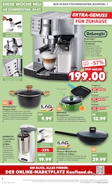 Kaffeevollautomat im Kaufland Prospekt in Bremerhaven Aktueller Kaufland Prospekt mit Kaffeevollautomat, "EXTRA-ANGEBOTE", Seite 6