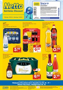 Netto Marken-Discount Prospekt "DER ORT, AN DEM DU IMMER AUSGEZEICHNETE PREISE FINDEST." mit  Seiten (Waldsolms)