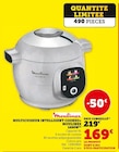 Multicuiseur intelligent cookeo+ 1600W - Moulinex - Hyper U à Aix-en-Provence Multicuiseur intelligent cookeo+ 1600W - Moulinex en promo chez Hyper U Aix-en-Provence à 169,00 €