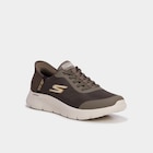 Baskets running Slip Ins GO WALK FLEX marron clair homme en promo chez La Halle Baskets running Slip Ins GO WALK FLEX marron clair homme dans le catalogue La Halle