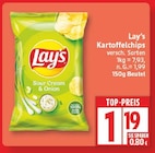 Kartoffelchips Angebote von Lay's bei EDEKA Falkensee für 1,19 €