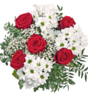 Rosen-Chrysanthemen-Strauß im Kaufland Prospekt Rosen-Chrysanthemen-Strauß von im aktuellen Kaufland Prospekt für 12,99 €