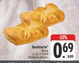 Quarktasche bei EDEKA im Prospekt "" für 0,69 €