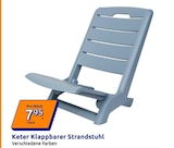 Klappbarer Strandstuhl von Keter für 7,95 € bei Action im Angebot Klappbarer Strandstuhl von Keter im aktuellen Action Prospekt