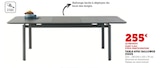 Table avec rallonge figue en promo chez Super U Table avec rallonge figue dans le catalogue Super U