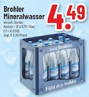 Mineralwasser von Brohler für 4,49 € bei Trinkgut im Angebot Mineralwasser von Brohler im aktuellen Trinkgut Prospekt