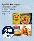 Chicken Nuggets von Iglo im aktuellen V-Markt Prospekt für 2,59 €