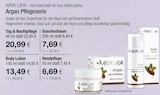 Argan Pflegeserie Angebote von ARYA LAYA bei VITALIA Reformhaus Nürnberg für 6,69 €