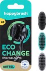 Aufsteckbürsten Eco Change mittel von happybrush im aktuellen dm-drogerie markt Prospekt für 2,95 €