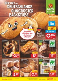 Buttercroissant Angebot im aktuellen Netto Marken-Discount Prospekt auf Seite 13