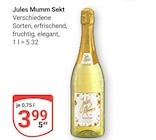 Aktuelle Mumm Angebote bei GLOBUS in Ludwigshafen (Rhein) Aktuelles Jules Mumm Angebot bei GLOBUS in Ludwigshafen (Rhein) ab 3,99 €