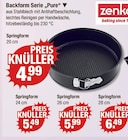 Backform Serie "Pure" von Zenker im aktuellen V-Markt Prospekt für 4,99 €