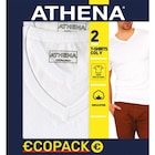 Tee-shirt col V homme "eco pack" - ATHENA - Carrefour Tee-shirt col V homme "eco pack" - ATHENA à 12,99 € dans le catalogue Carrefour