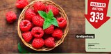 Himbeeren im Angebot bei REWE in Buxtehude Himbeeren Angebote bei REWE Buxtehude für 3,33 €