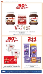 Offre Nutella dans le catalogue Carrefour Market du moment à la page 4