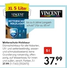 Wetterschutz-Holzlasur von VINCENT für 37,99 € bei Hellweg im Angebot Wetterschutz-Holzlasur von VINCENT im aktuellen Hellweg Prospekt