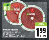 Bio Salami im Angebot bei E center in Freital Bio Salami Angebote von Wiltmann bei E center Freital für 1,99 €