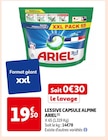 LESSIVE CAPSULE ALPINE(1) - ARIEL en promo chez Auchan Supermarché Argenteuil à 19,50 €