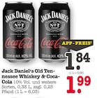 Old Tennessee Whiskey & Coca-Cola im Angebot bei E center in Ludwigshafen Old Tennessee Whiskey & Coca-Cola Angebote von Jack Daniel's bei E center Ludwigshafen für 1,84 €