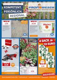 PROFI Wesch Prospekt für Worbis mit 8 Seiten PROFI Wesch Prospekt für Worbis: "KOMPETENT. PERSÖNLICH. REGIONAL.", 8 Seiten, 06.09.2025 - 19.09.2025