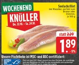 Seelachsfilet im Angebot bei E center in Düren Seelachsfilet Angebote bei E center Düren für 1,89 €