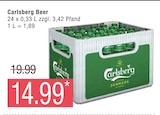 Carlsberg Beer  im aktuellen Marktkauf Prospekt für 14,99 €