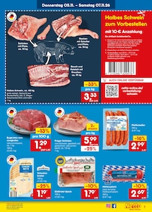 Rindfleisch im aktuellen Netto Marken-Discount Prospekt (Mönchengladbach) Rindfleisch im Netto Marken-Discount Prospekt "Aktuelle Angebote" mit 70 Seiten (Mönchengladbach)