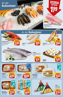 Fisch im aktuellen REWE Prospekt (Mönchengladbach) Fisch im REWE Prospekt "Dein Markt" mit 32 Seiten (Mönchengladbach)