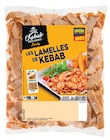 Les lamelles de kebab family poulet et dinde surgelées - FRANCE KEBAB dans le catalogue Intermarché Hyper