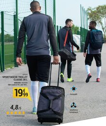 SPORTTASCHE TROLLEY CLASSIC 30 L bei DECATHLON in Nürnberg SPORTTASCHE TROLLEY CLASSIC 30 L im Angebot bei DECATHLON Nürnberg für 19,99 €