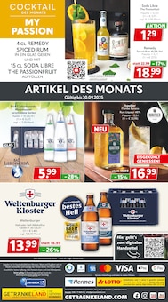 Rum im Getränkeland Prospekt "Die Getränkekönner" mit 13 Seiten (Rostock)