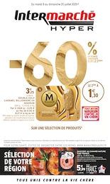 Catalogue Supermarchés Intermarché en cours à Saint-Jean-d'Angély et alentours, -60% DE REMISE IMMÉDIATE SUR LE 2ÈME, 48 pages, 08/07/2025 - 20/07/2025