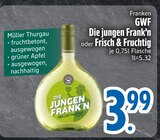 Müller im EDEKA Prospekt Die jungen Frank'n von Franken GWF im aktuellen EDEKA Prospekt für 3,99 €