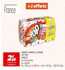 Yaourt à boire à la fraise ptit yop - YOPLAIT dans le catalogue Netto