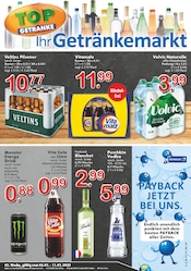 Aktueller TOP Getränke Discounter Prospekt in Delbrück und Umgebung, "Aktuelle Angebote" mit 4 Seiten, 06.01.2025 - 11.01.2025