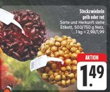 Steckzwiebeln gelb oder rot im Angebot bei E center in Zwickau Steckzwiebeln gelb oder rot Angebote bei E center Zwickau für 1,49 €