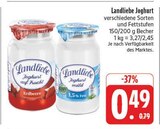 Joghurt Angebote von Landliebe bei EDEKA Coburg für 0,49 €